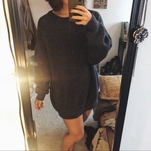 Navy Blue Thrift Sweater